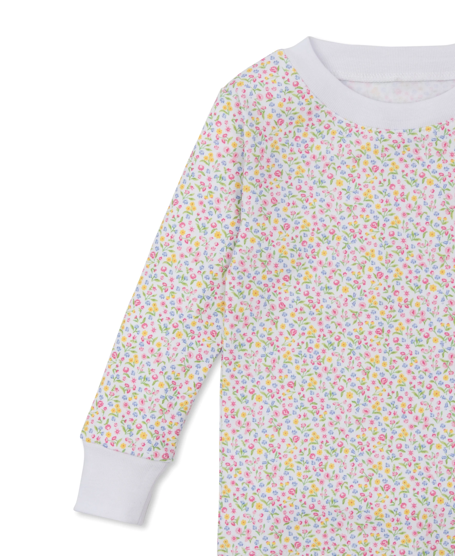 Garden Trellis Floral Toddler Pajama Set - Image 3